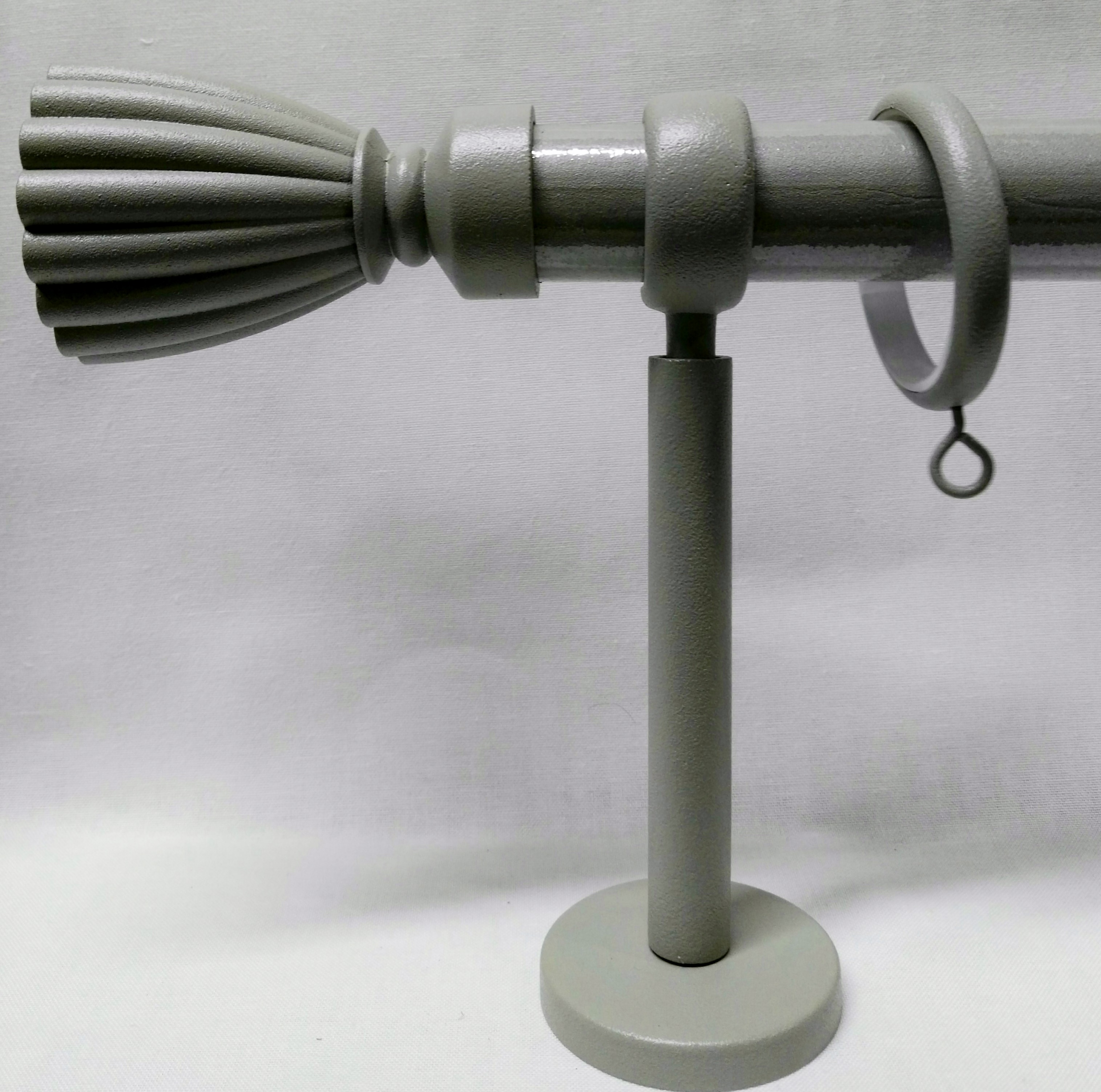 BASTONE PER TENDE COMPLETO D.28 EMPIRE GRIGIO CM.240 GPTendaggi Creazione Tessili Catania